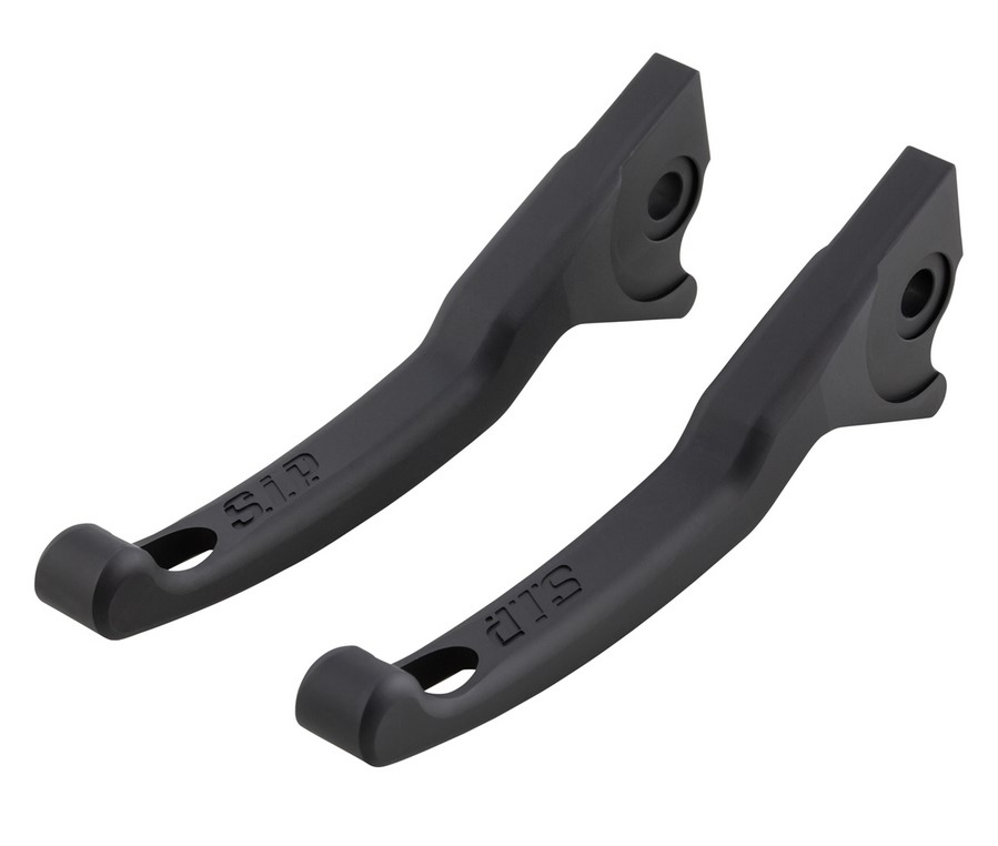 Set leve freno sportive Shorty per Vespa, destra e sinistra, nero opaco