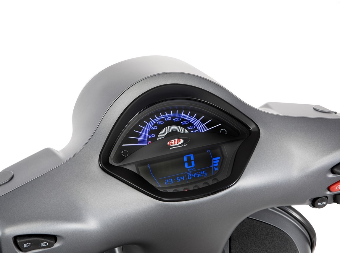 Contagiri/tachimetro per Vespa GTS/​GTS Super 300ccm FL ('14-), nero