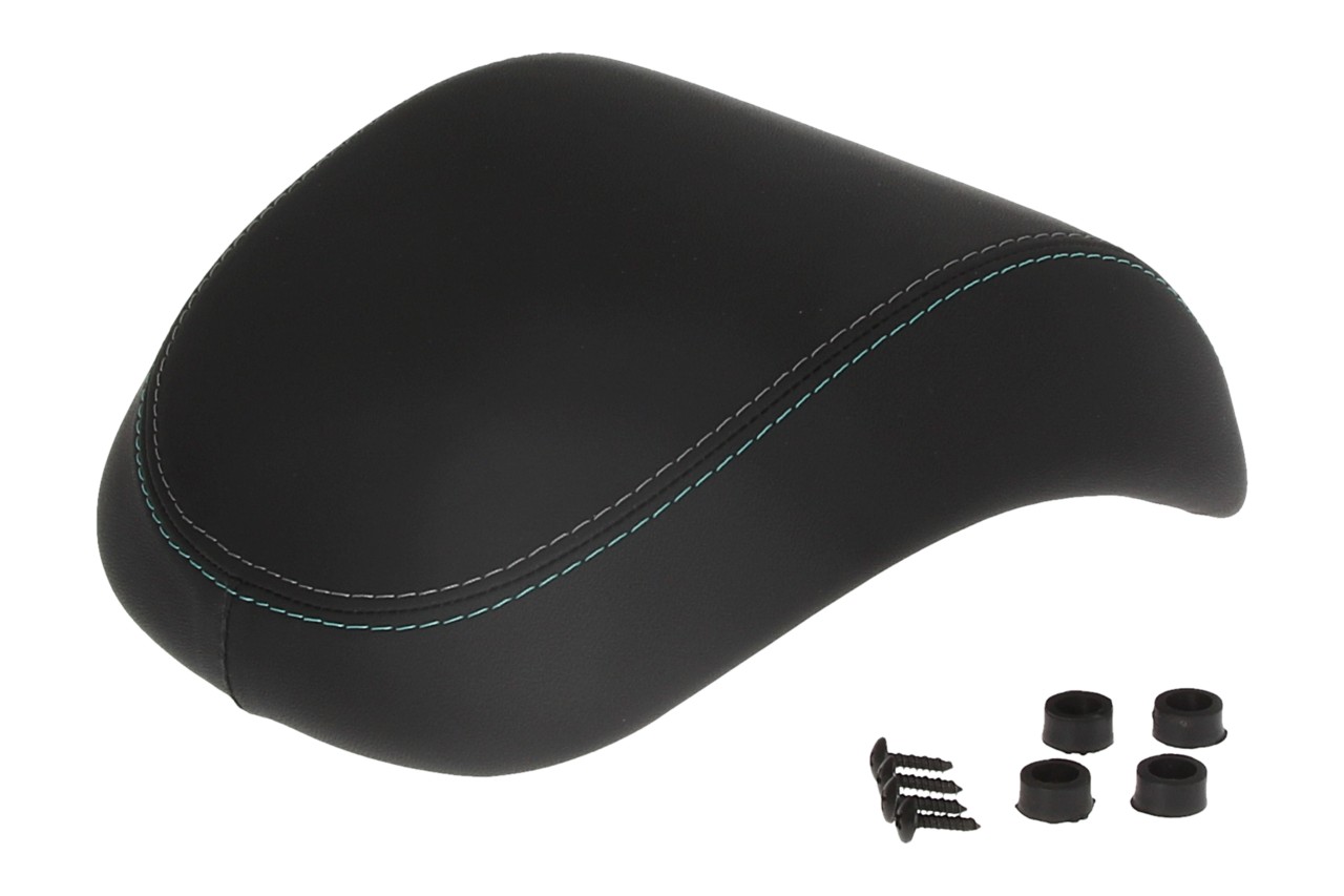 Kit bauletto 32L beige (Q01), cuscino posteriore nero per Vespa Primavera