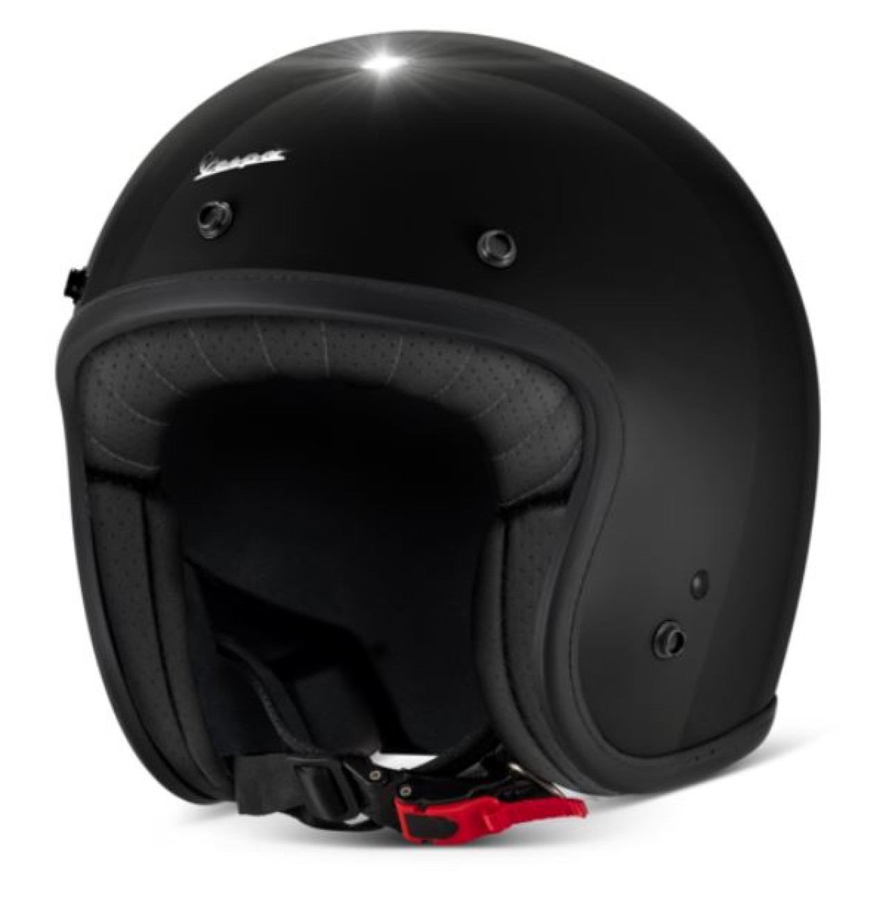 Casco jet Vespa Versilia nero - XS
