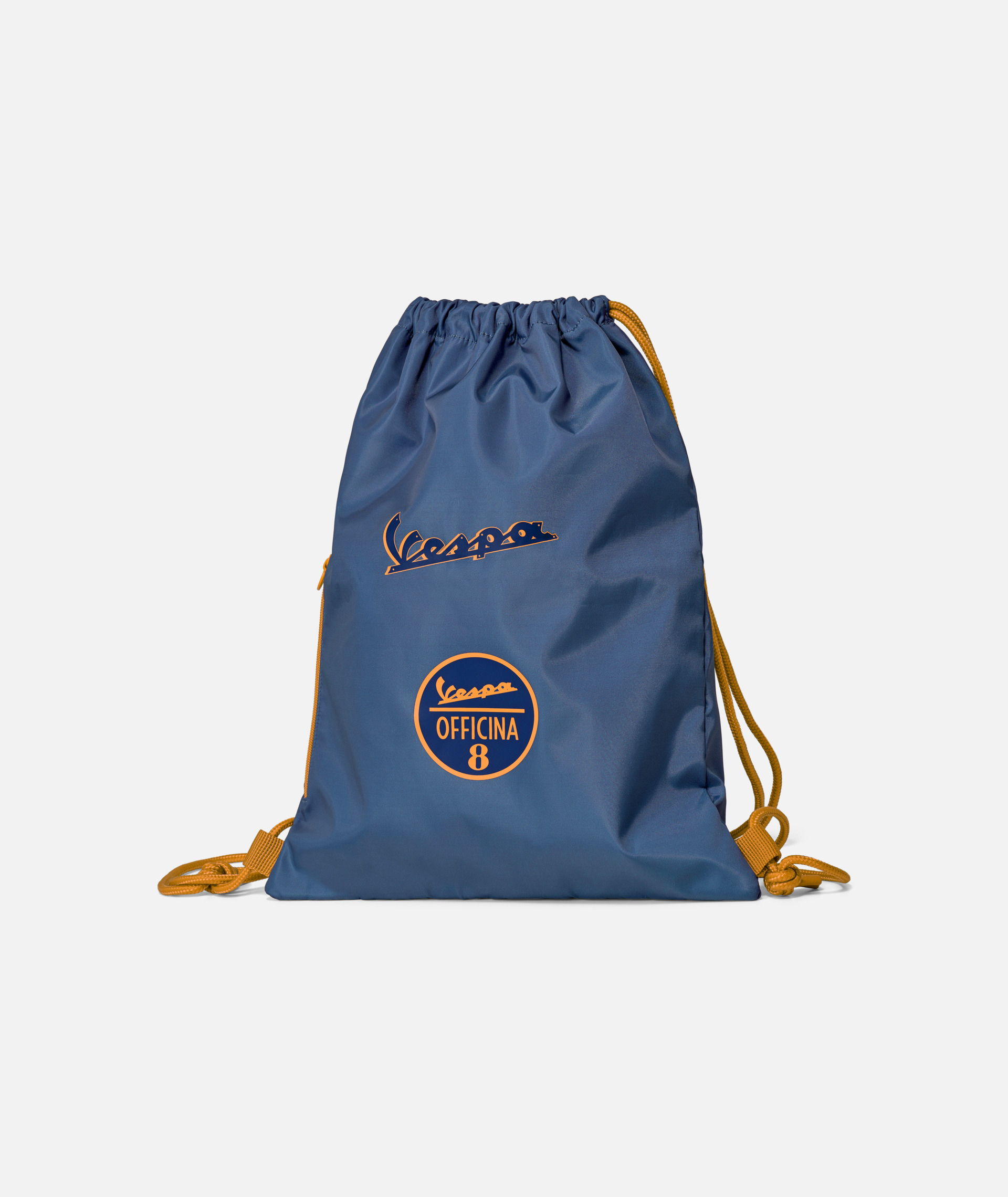 Borsa da palestra Vespa/zaino Officina 8 blu