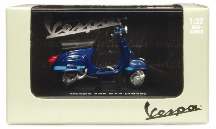 Modello Vespa 125 ET3 (1976), blu