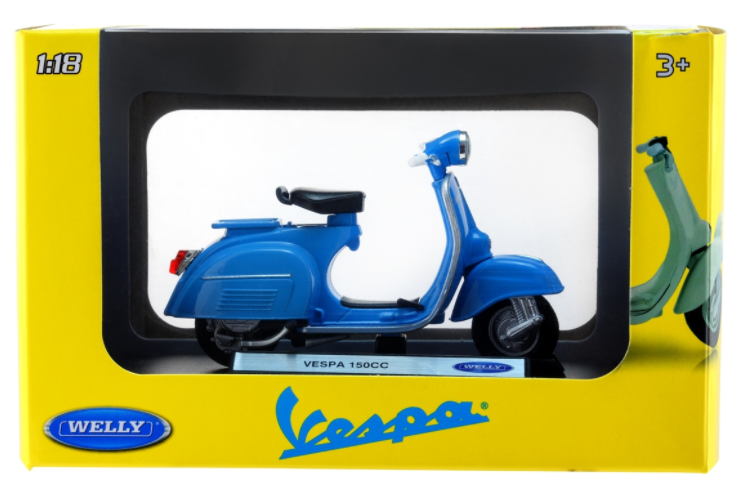 Modello Vespa 150 (1970), azzurro