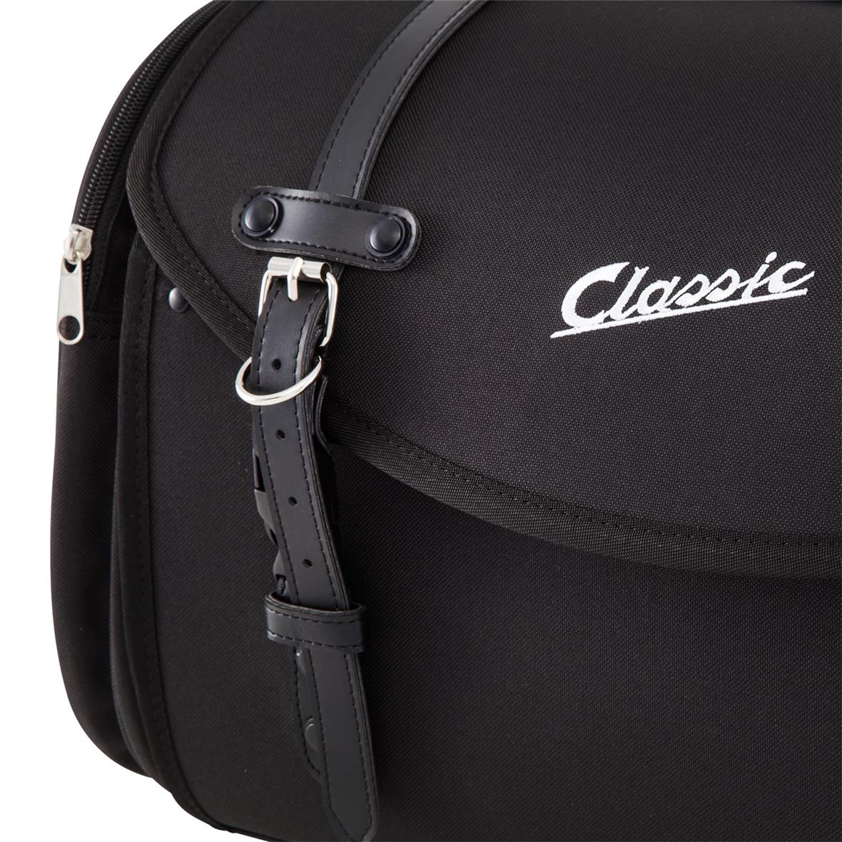 Borsa grande "Classic" per Vespa - nera, nylon