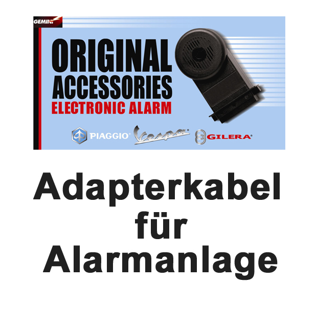 Cavo adattatore sistema di allarme E-Power Vespa GT/GTS/Super