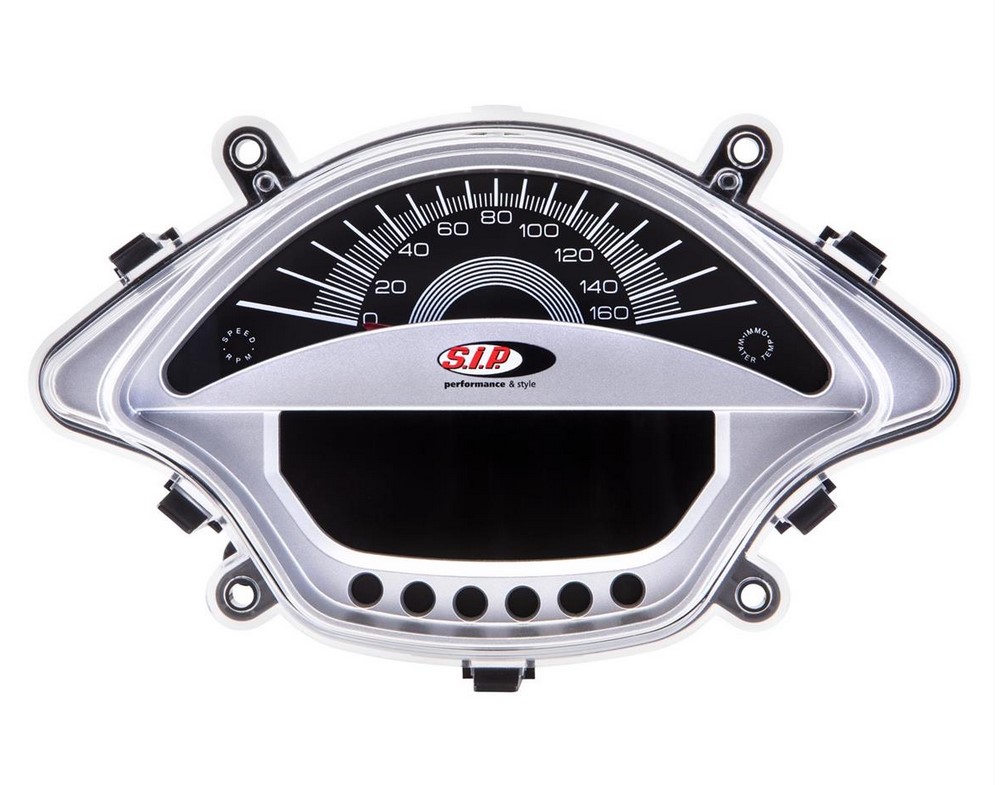 Contagiri/tachimetro per Vespa GTS/​GTS Super 300ccm FL ('14-), argento