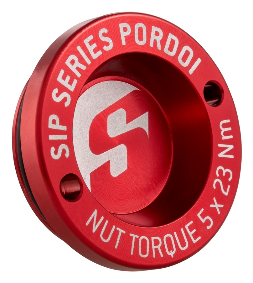 Tappo parapolvere 12" cerchio anteriore per Vespa GTS/​GTS Super/​GTV/​GT 125-300ccm, rosso