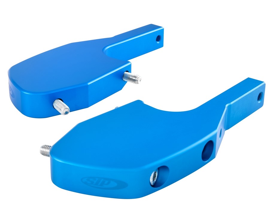 Adattatore poggiapiedi passeggero per Vespa GTS/​GTS Super/​GTV/​GT 60/​GT/​GT L 125-300ccm, blu opaco