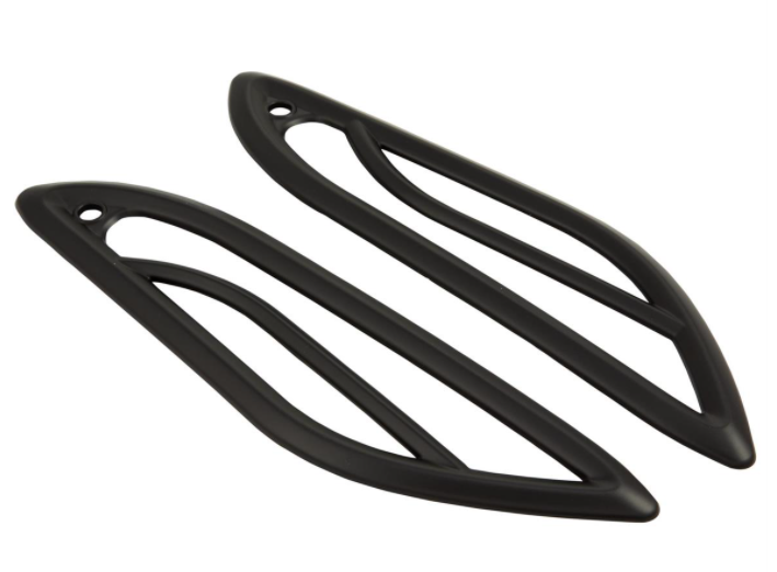 Griglia frecce destra/sinistra, posteriore per Vespa Primavera/​Sprint 50-150ccm 2T/​4T AC, nero opaco