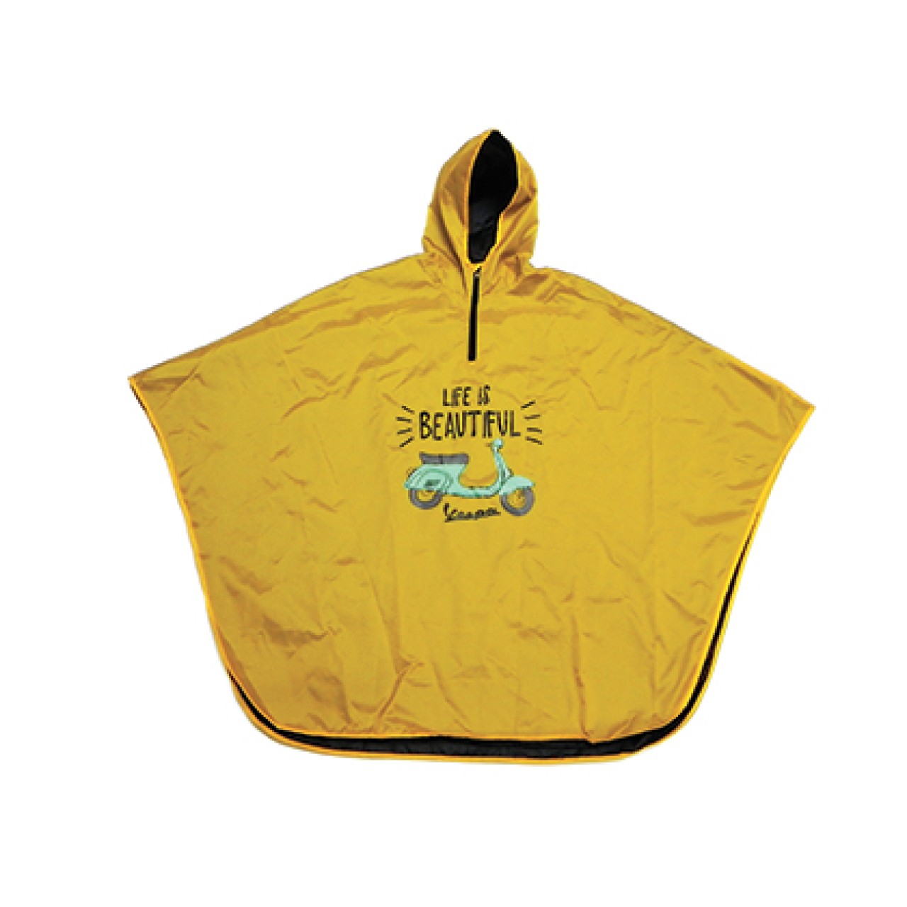 Poncho antipioggia Vespa giallo