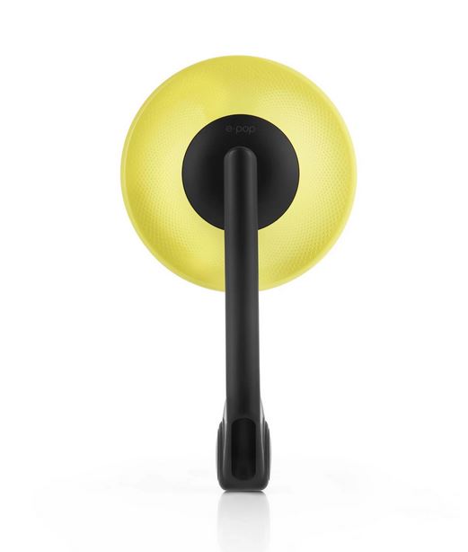 Specchietto da manubrio RIZOMA E-POP per Vespa destra o sinistra, nero/giallo