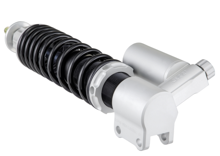 Ammortizzatore anteriore per Vespa GTS/GTS Super/GTV/GT 60/GT/GT L 125-300ccm, argento opaco