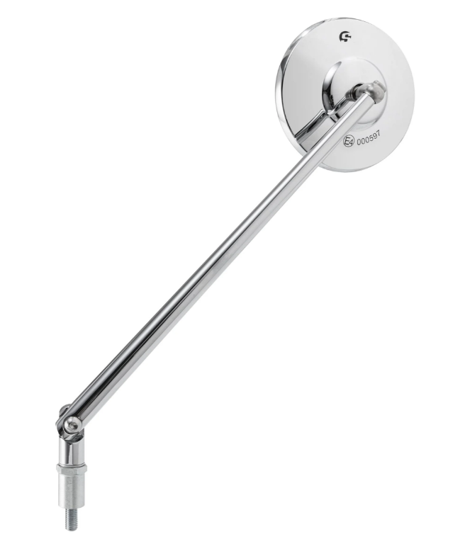 Specchio standard per Vespa, filettatura sinistra, cromo