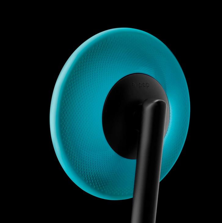Specchietto da manubrio RIZOMA E-POP per Vespa destra o sinistra, nero/blu