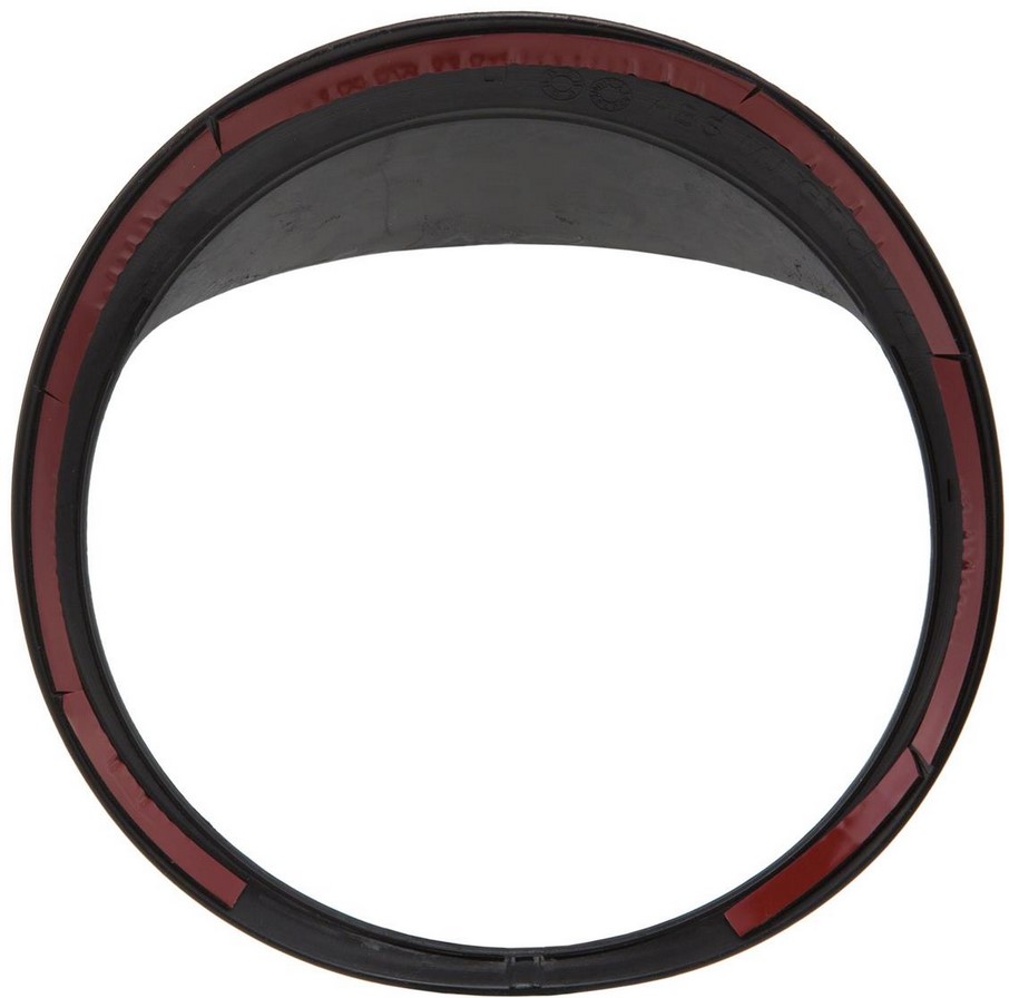 Anello faro per Vespa GTS/​GTS Super/​GT/​GT L 125-300ccm, nero opaco