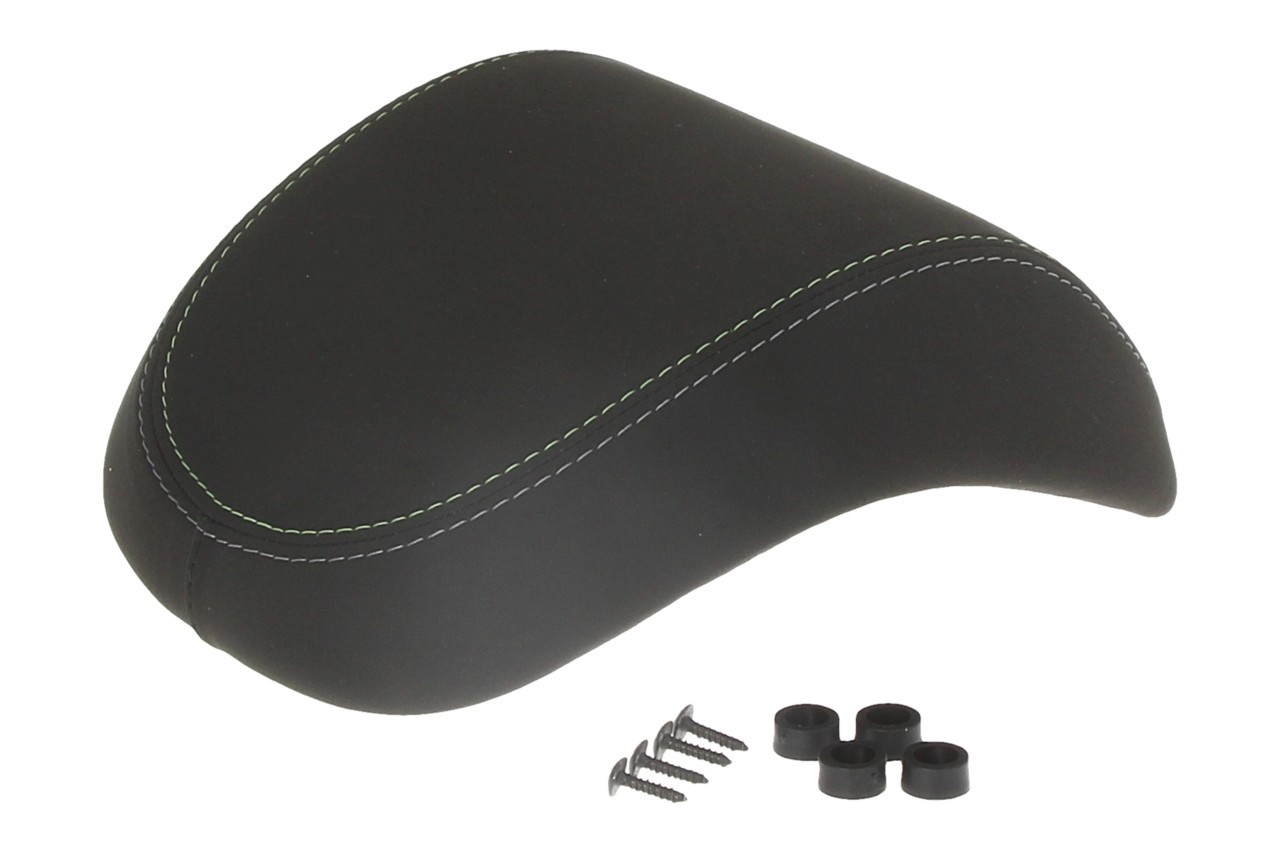 Kit bauletto 32L grigio (G41), cuscino posteriore nero per Vespa Primavera
