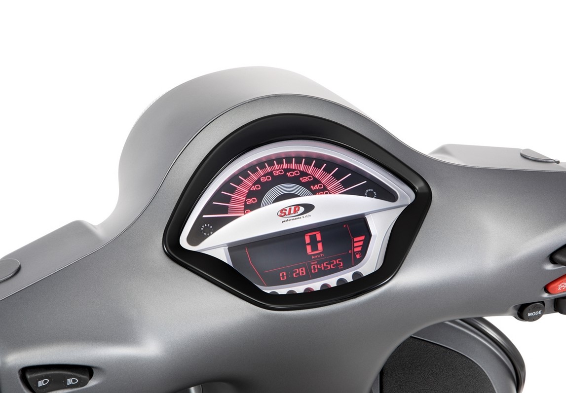 Contagiri/tachimetro per Vespa GTS/​GTS Super 300ccm FL ('14-), argento