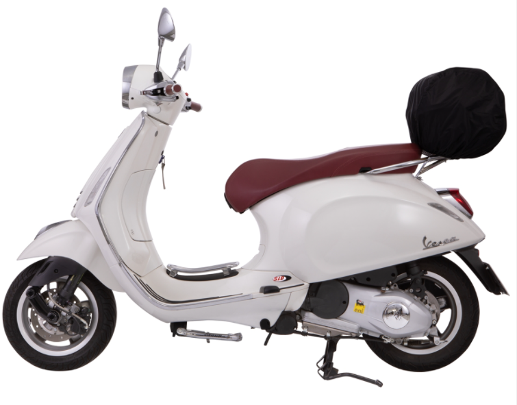 Portapacchi classico per Vespa, marrone