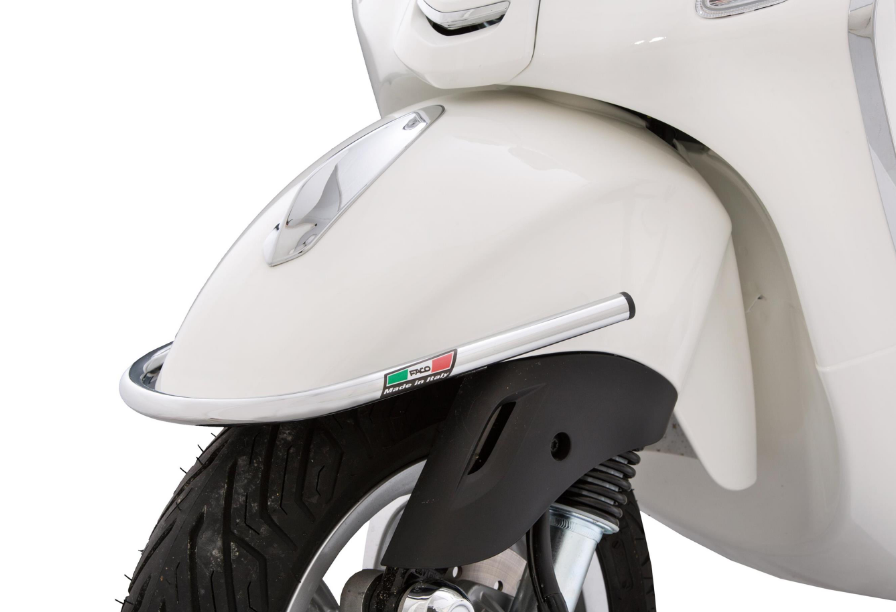 Paraurti anteriore per Vespa LX/LXV/S/Primavera/Sprint/Elettrica 50-150ccm, cromato