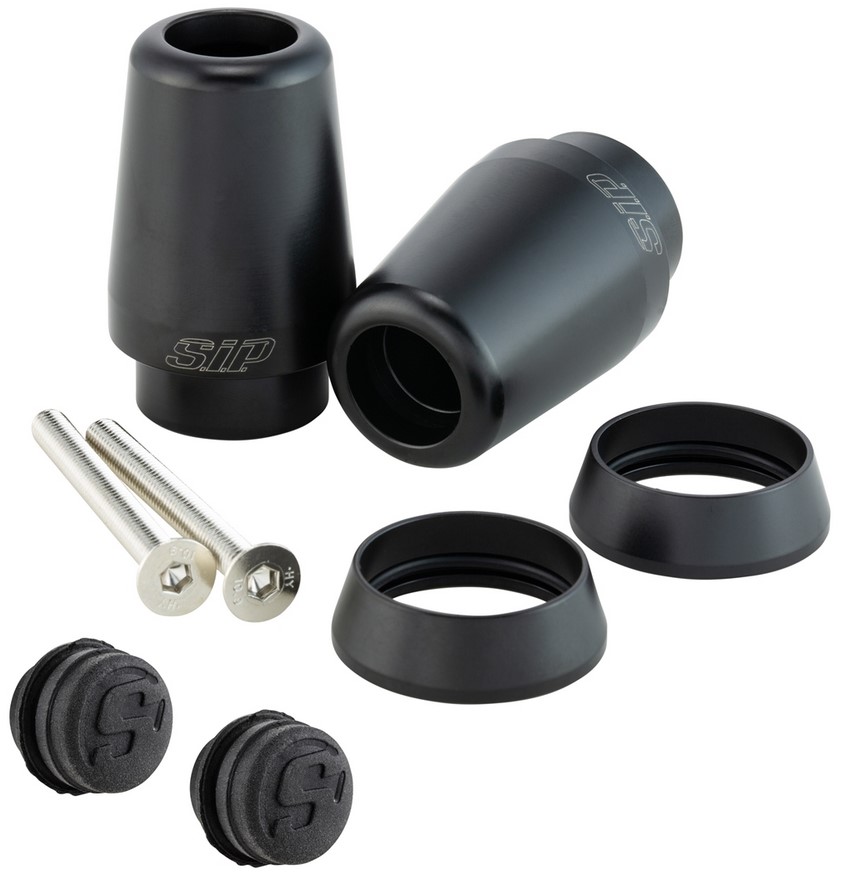Contrappesi manubrio per Vespa GTS/​GTS Super/​GTV/​GT 60/​GT/​GT L 125-300ccm, destro/sinistro, nero