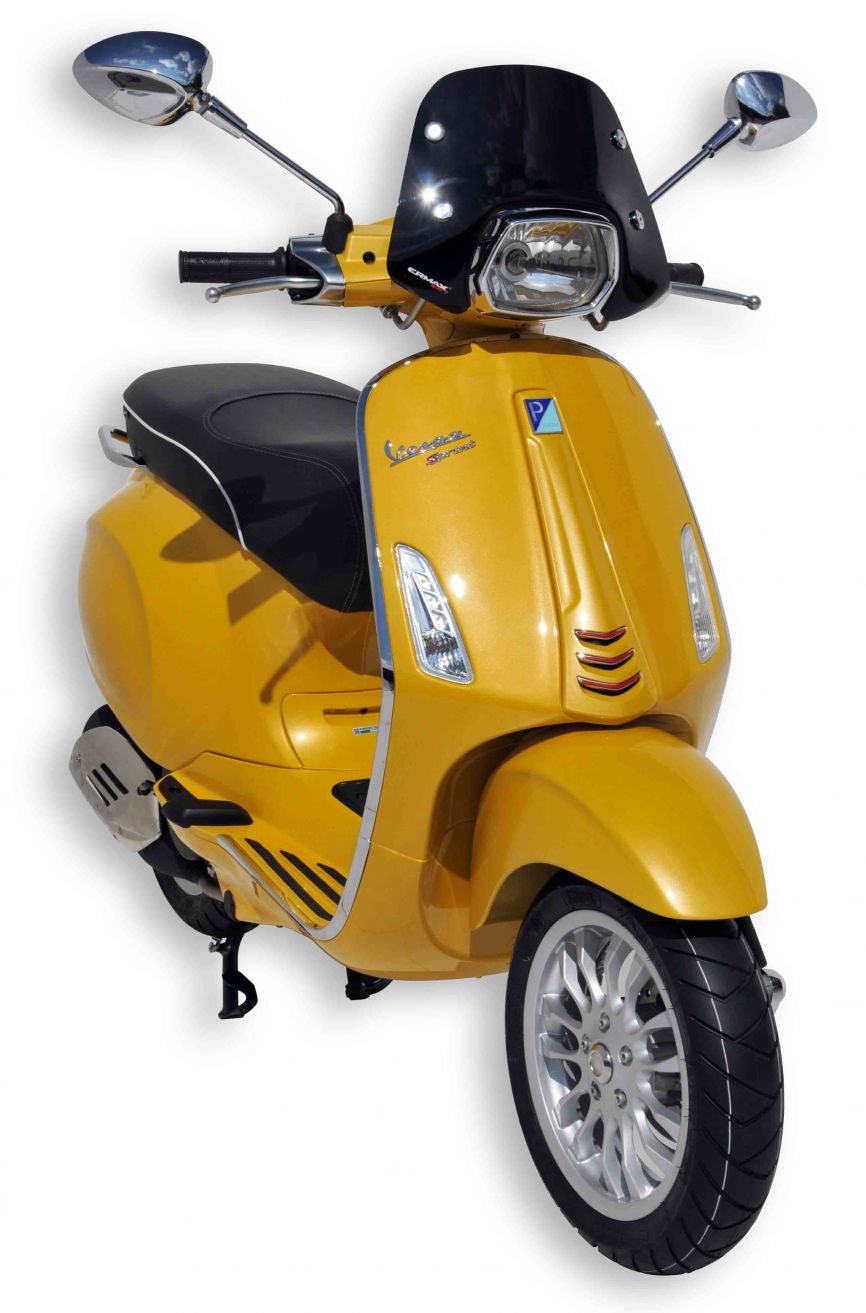 Cupolino Ermax Piccolo per Vespa Sprint - nero