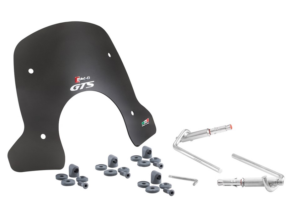 Parabrezza a mezza altezza per Vespa GTS/GTS Super/GT/GT L 125-300cc, colorato