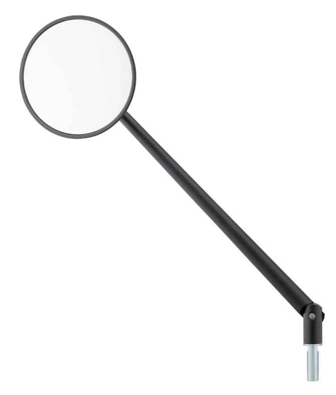 Specchio standard per Vespa, filettatura sinistra, nero opaco