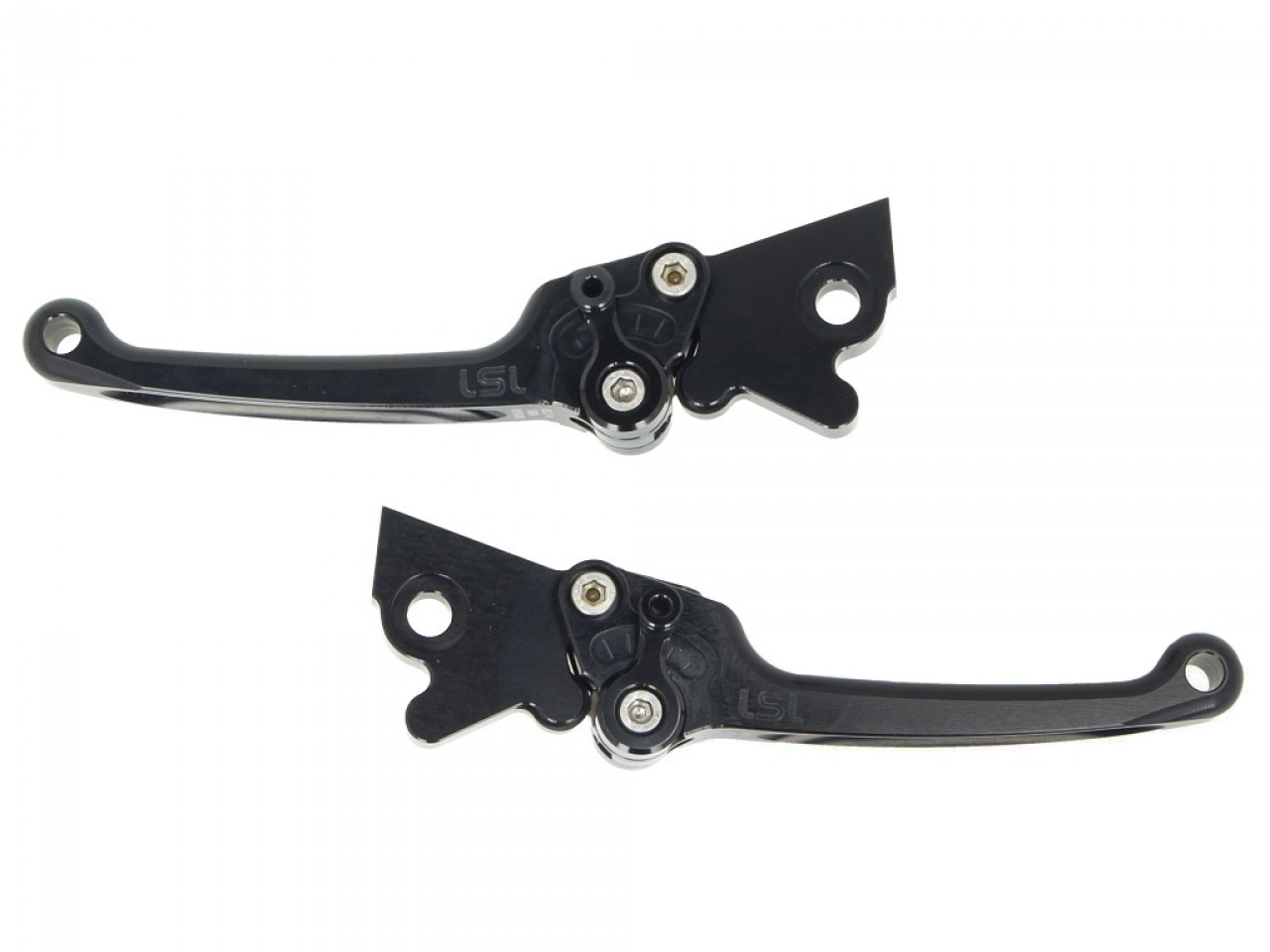 Leva freno LSL sinistra/destra nera per Vespa GTS, Primavera, Sprint, S, LX, 50 / 125 / 300