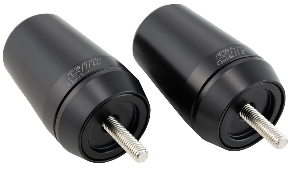 Contrappesi manubrio per Vespa GTS/​GTS Super/​GTV/​GT 60/​GT/​GT L 125-300ccm, destro/sinistro, nero