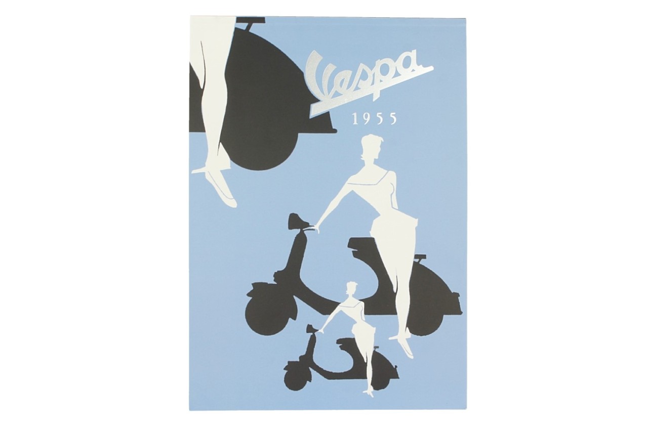 Blocco note Vespa DIN A4, Vespa 1955