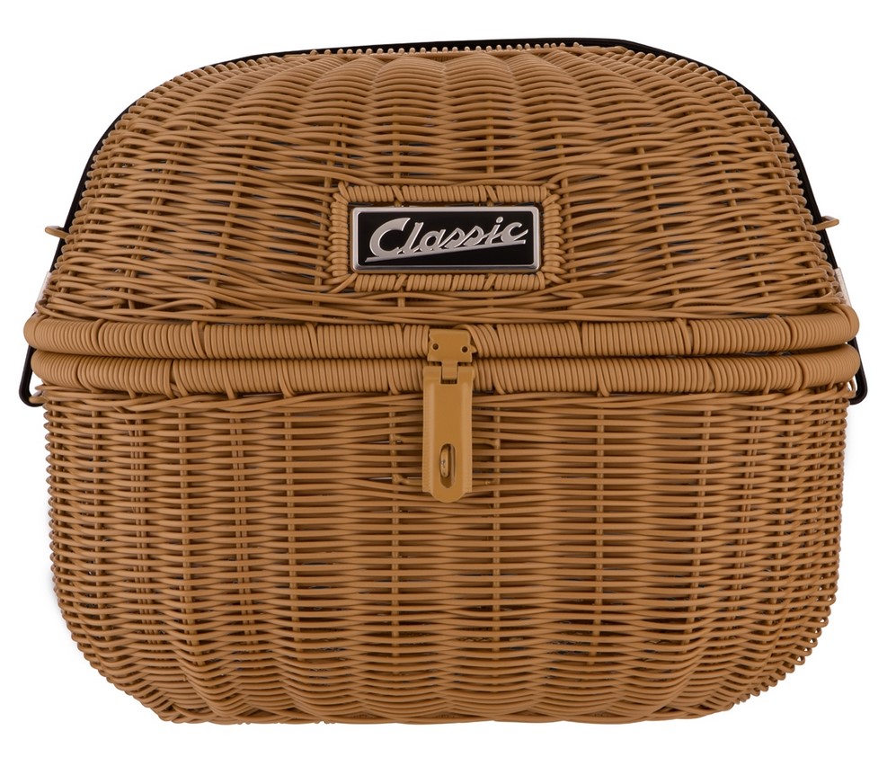 Kit cestino portabagagli classic per Vespa GTS/​GTV/GT60 125-300ccm, marrone