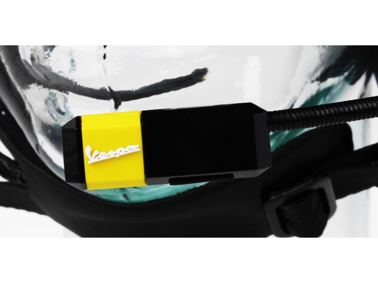 Vespa Jet Casco Visiera 3.0 Bluetooth nero