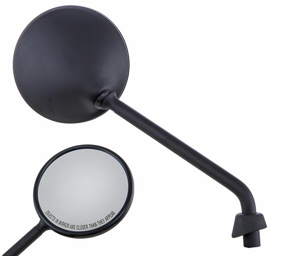 Specchio per Vespa LX/​LXV/​S/​GTS/​GTS Super/​GTV/​GT 60/​GT/​GT L 50-300ccm, nero opaco, destro
