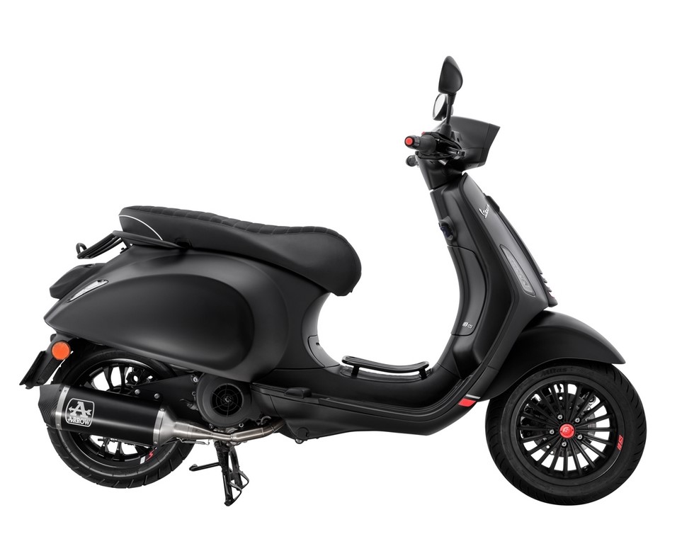 Cerchio anteriore/posteriore per Vespa GTS/​GTS Super/​GTV/​GT 60/​GT/​GT L 125-300ccm, nero opaco