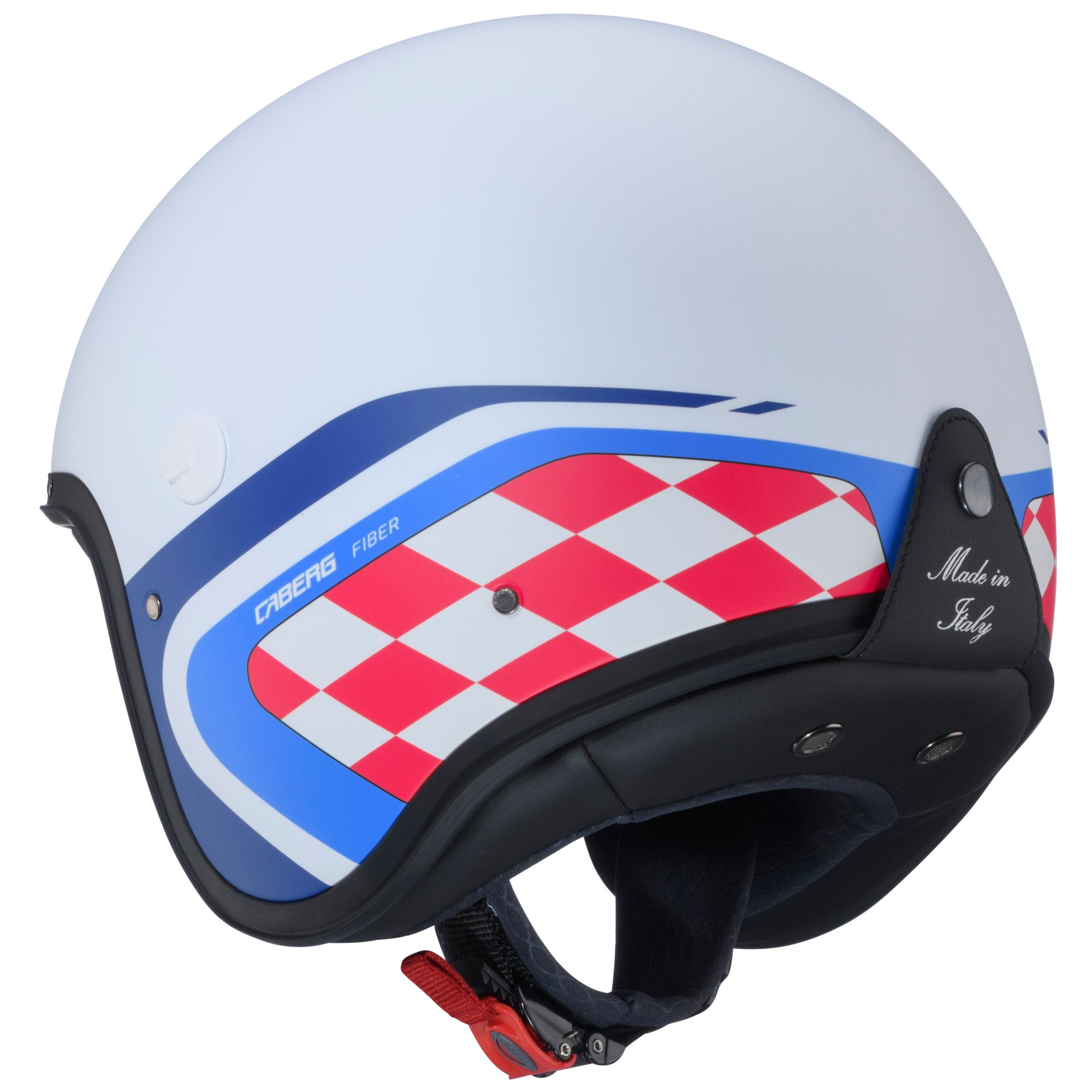 Caberg casco Freeride X Daytona opaco-bianco/blu-rosso