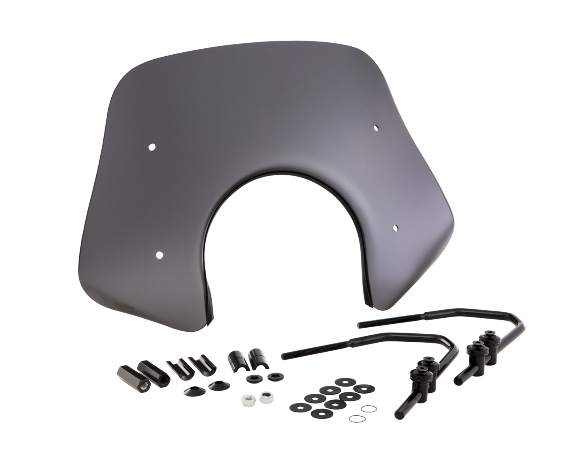 Cupolino Piccolo per Vespa GTS/​GTS Super/​​GT/​GT L 125-300ccm, nero opaco