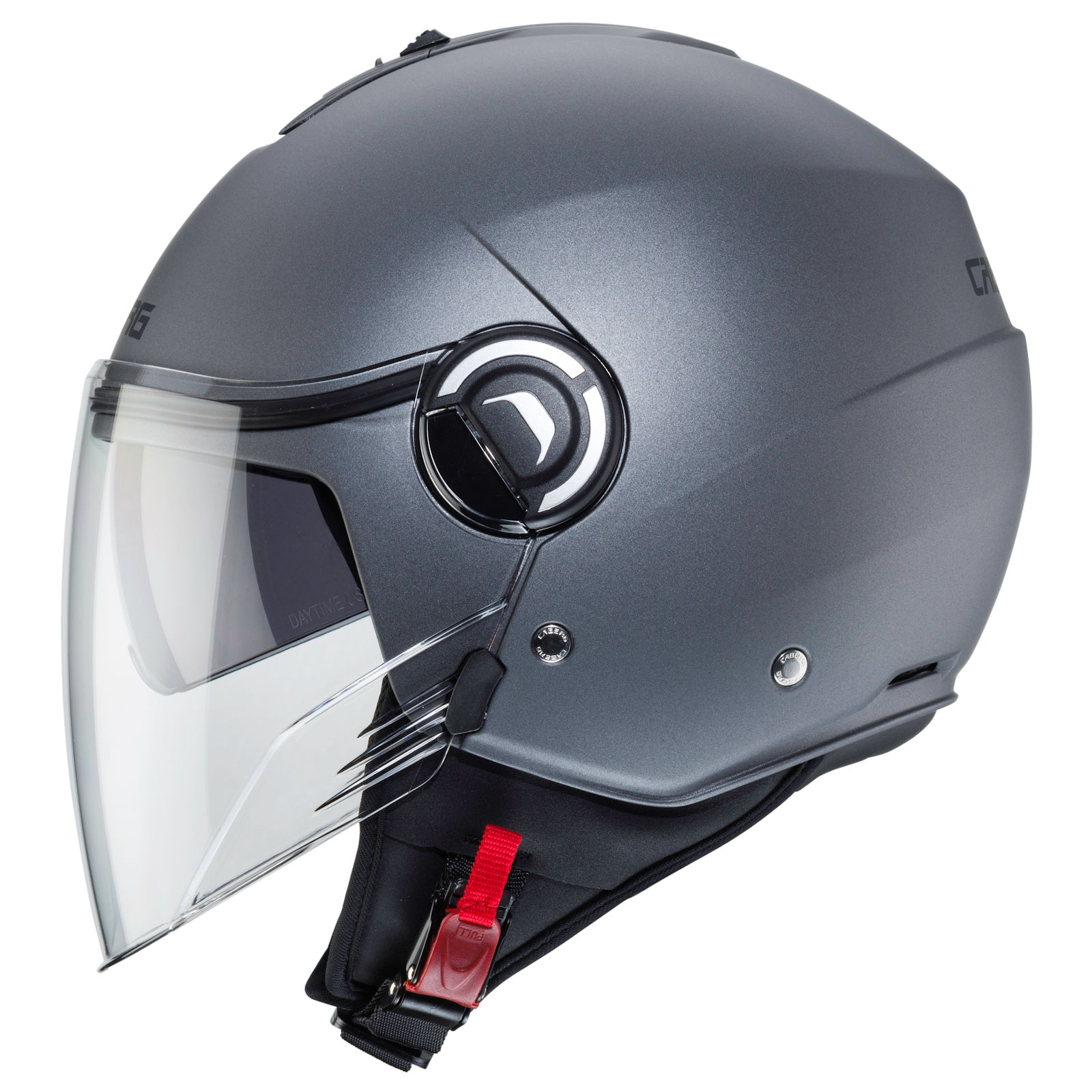 Casco Caberg Riviera V4 X opaco-fucile metallizzato