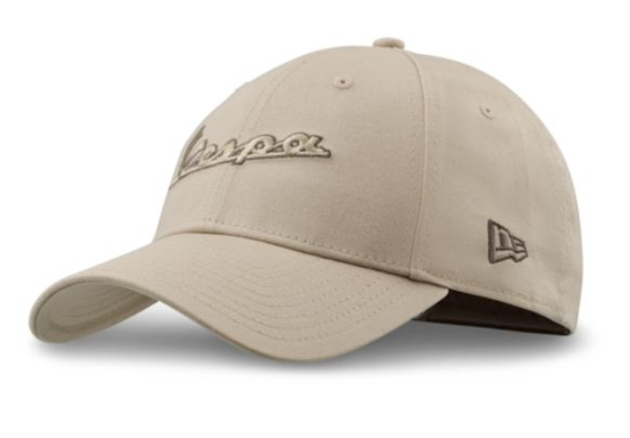 Cappello da baseball Vespa DEC New Era 9Forty beige