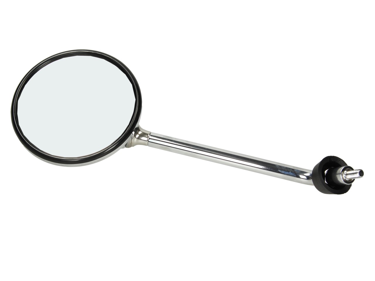 Specchio, sinistro, cromato, con filettatura destrorsa