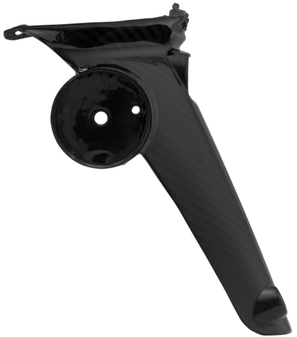 Portatarga per Vespa Primavera/​Sprint 50-150ccm, carbonio