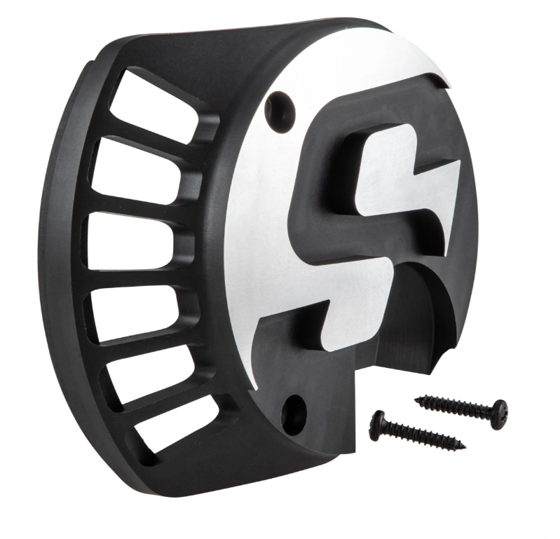 Coprivario presa d'aria per Vespa GTS/GTS Super/GTV/GT 60/GT/GT L 125-300cc, nero/argento