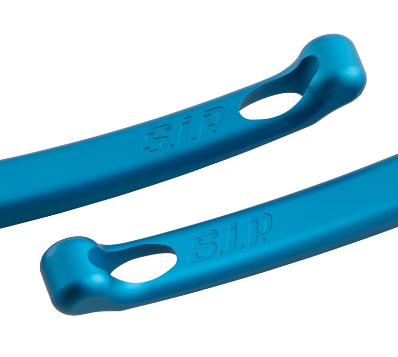 Set leve freno sportive per Vespa, destra e sinistra, blu opaco