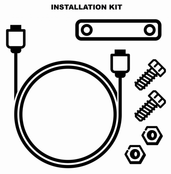 Kit installazione antifurto elettronico (1D002554)